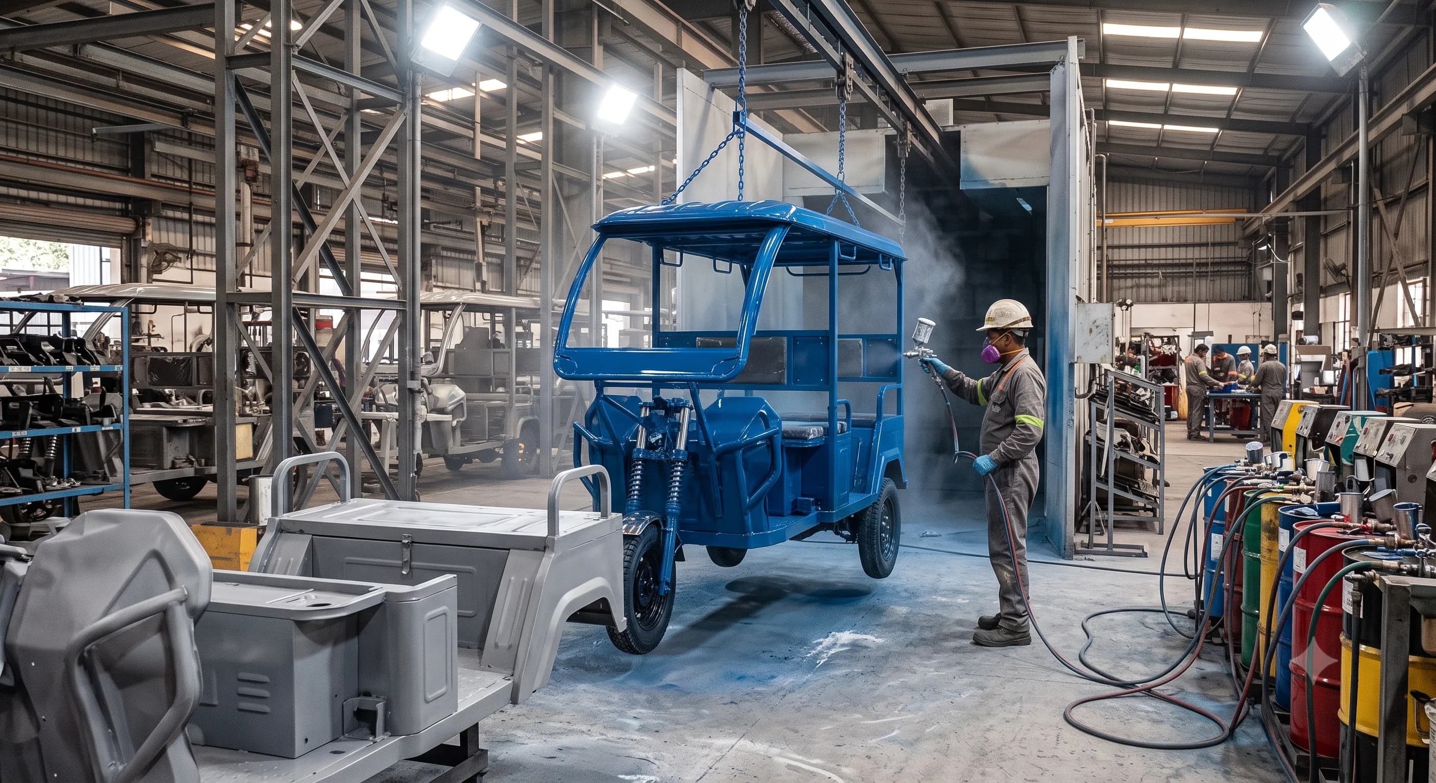 E-Rickshaw Coatings