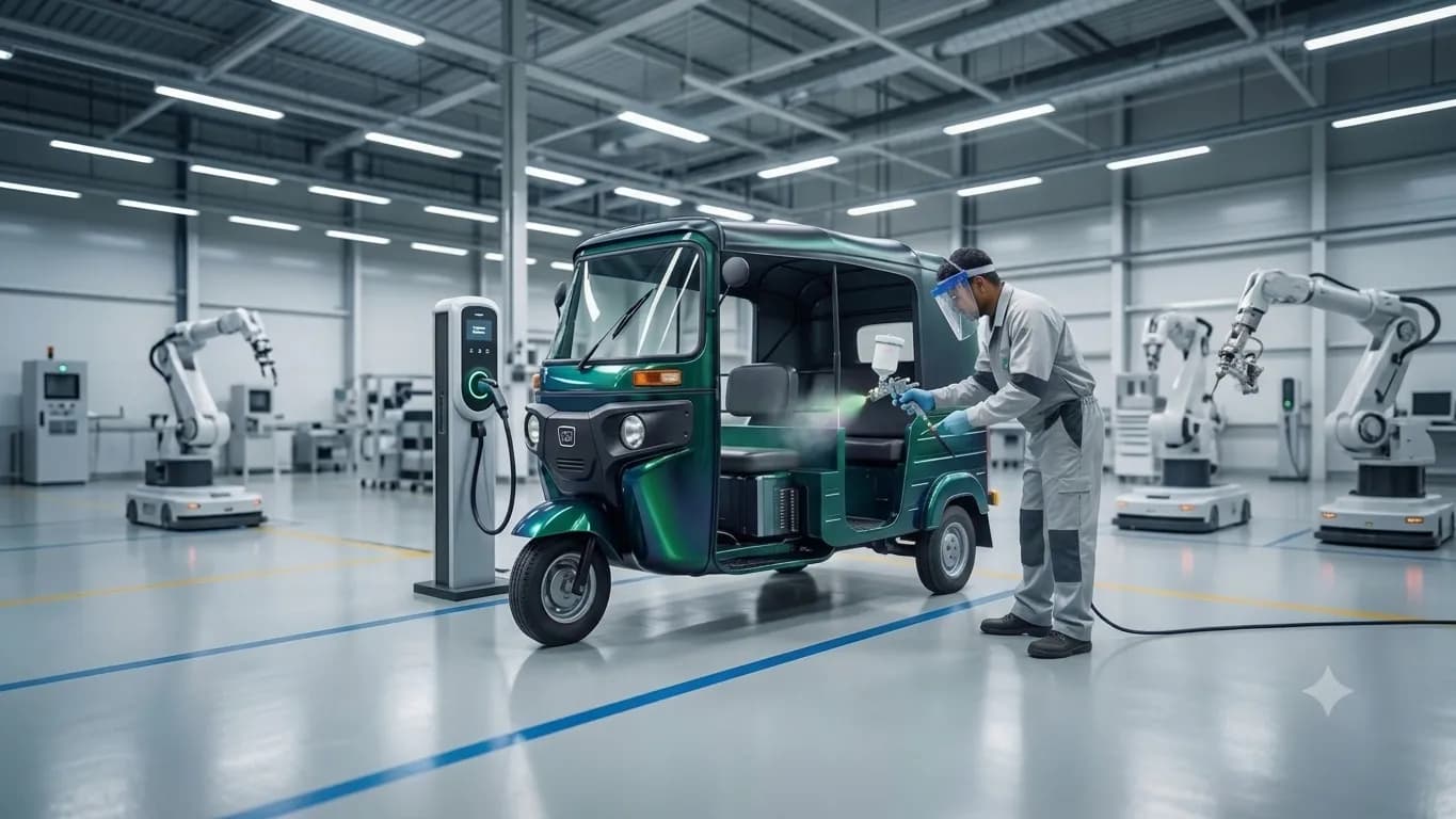 E-Rickshaw Coatings